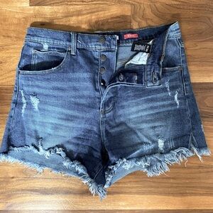 THE REBEL‎ RIPPED DENIM SHORTS | SZ 11/30